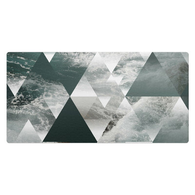 Duża podkładka na biurko dla dzieci Geometryczne fale