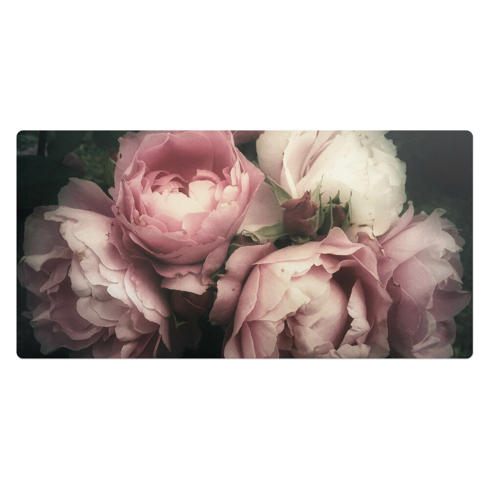 Podkładka na biurko Bukiet różanych kwiatów
