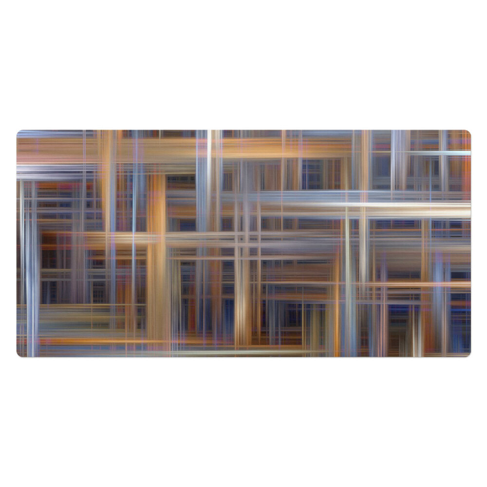 Duża podkładka na biurko Geometryczny splot linii