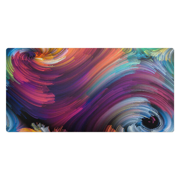 Mata na biurko Wirujące kolory