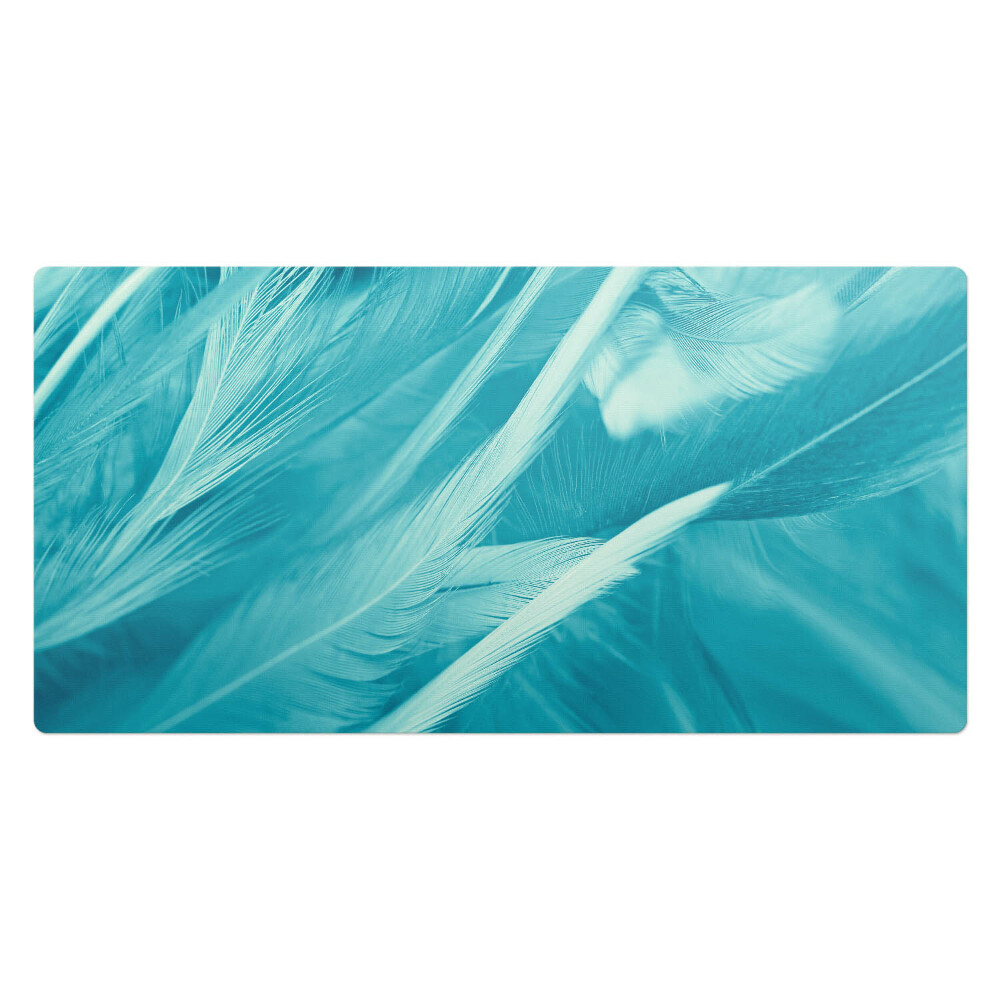 Duża podkładka na biurko dla dzieci Delikatne pióra