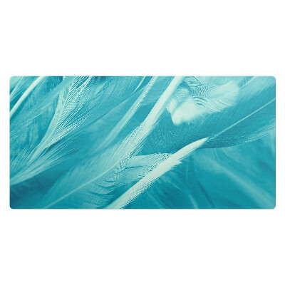 Duża podkładka na biurko dla dzieci Delikatne pióra