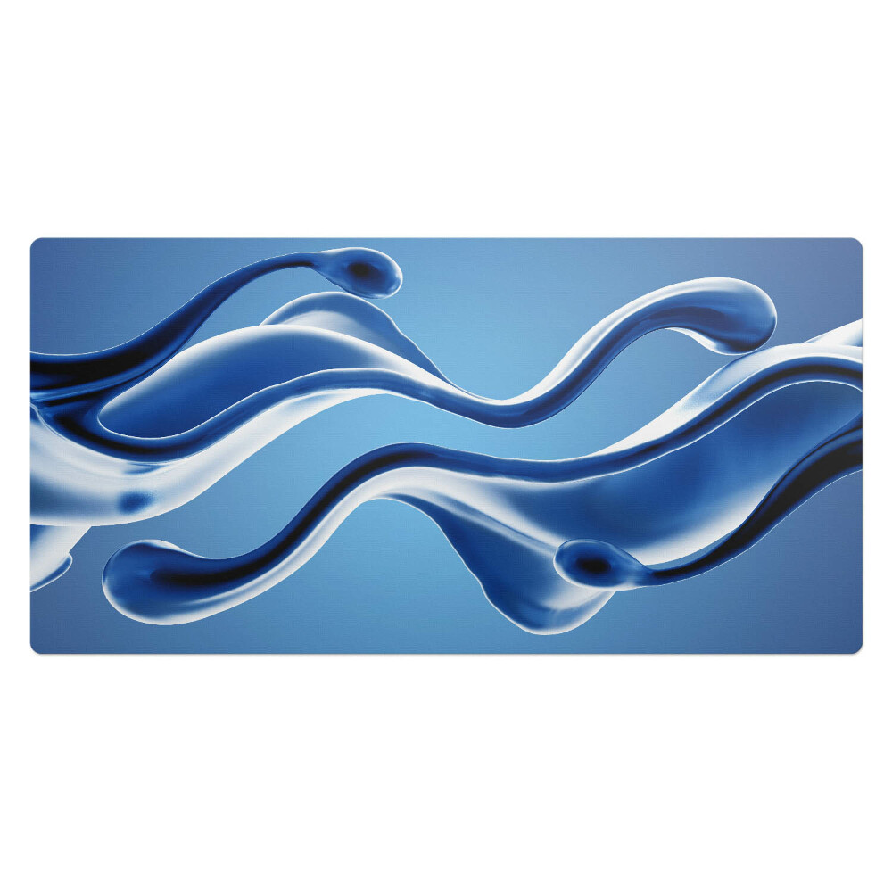 Mata ochronna na biurko Abstrakcyjne fale