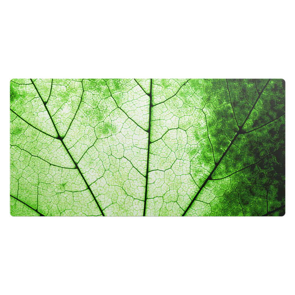 Duża podkładka na biurko dla dzieci Liść - struktura żyłek