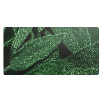 Duża podkładka na biurko dla dzieci Liście z bliska