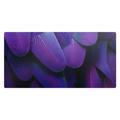 Mata ochronna na biurko Pióra w odcieniach