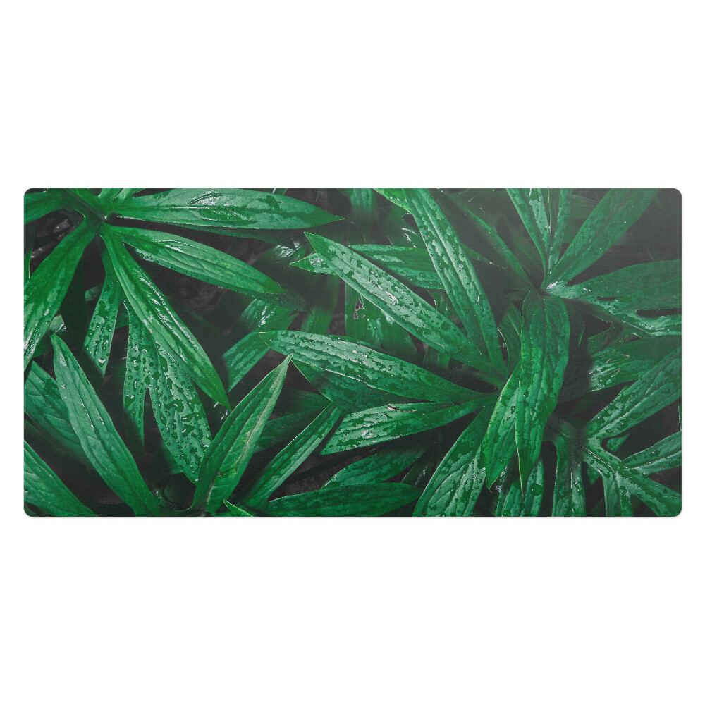 Duża podkładka na biurko dla dzieci Liście w deszczu