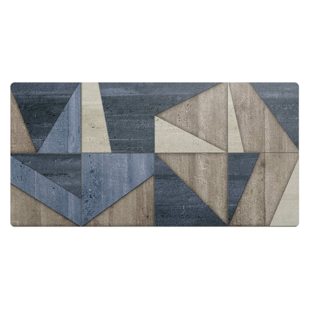 Mata na biurko Geometryczne trójkąty