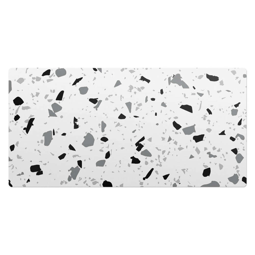 Mata na biurko Terrazzo abstrakcja