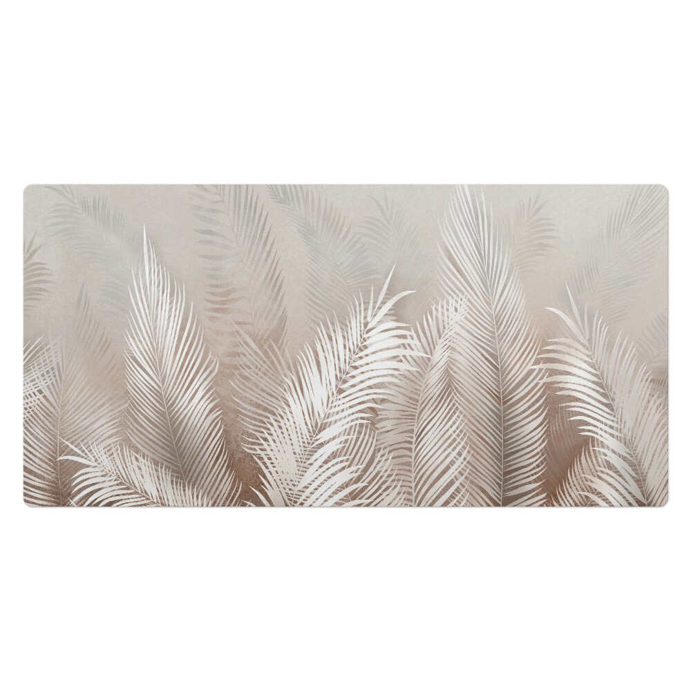 Duża podkładka na biurko dla dzieci Liście palmowe tło