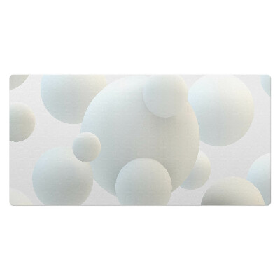Duża podkładka ochronna na biurko Pastelowe kule 3D