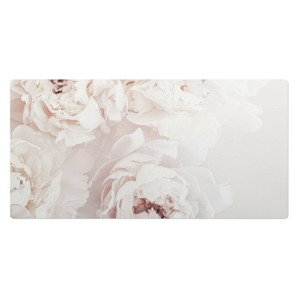Podkład ochronny na biurko Delikatne piwonie