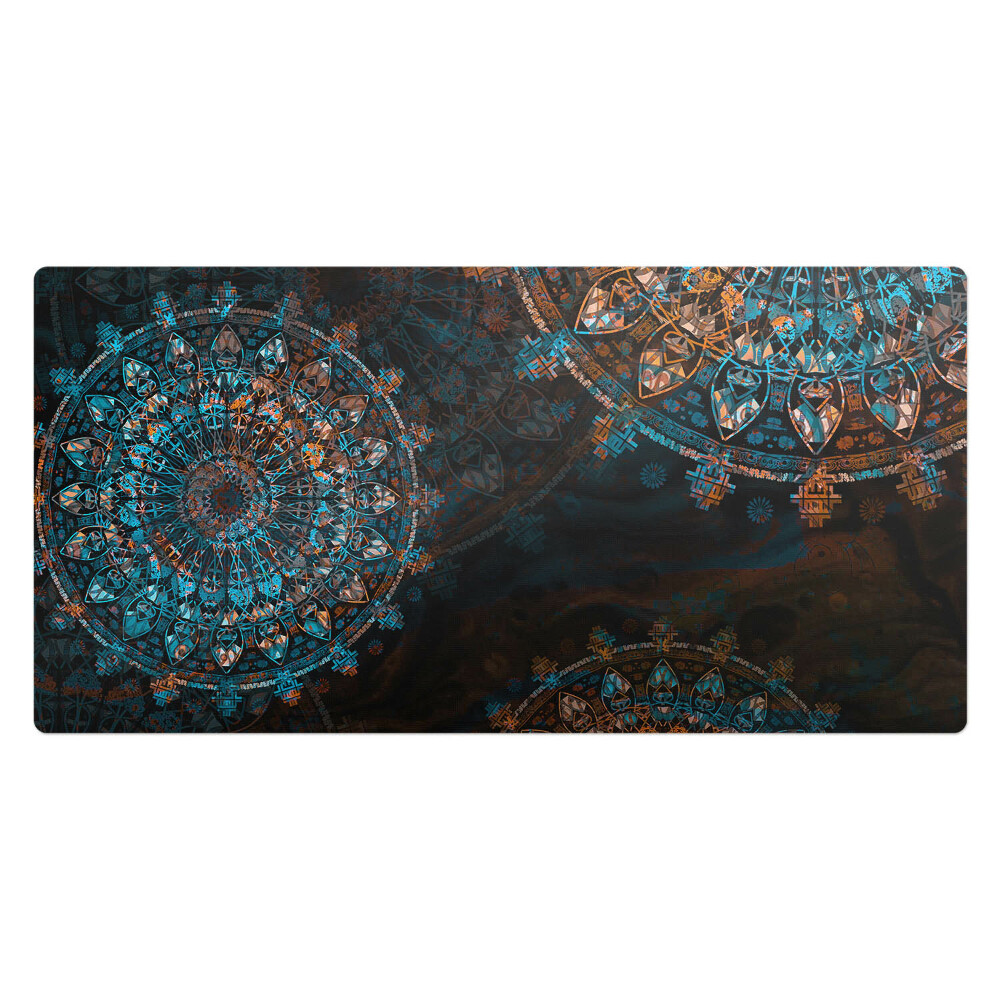 Duża podkładka na biurko dla dzieci Mandale geometryczne