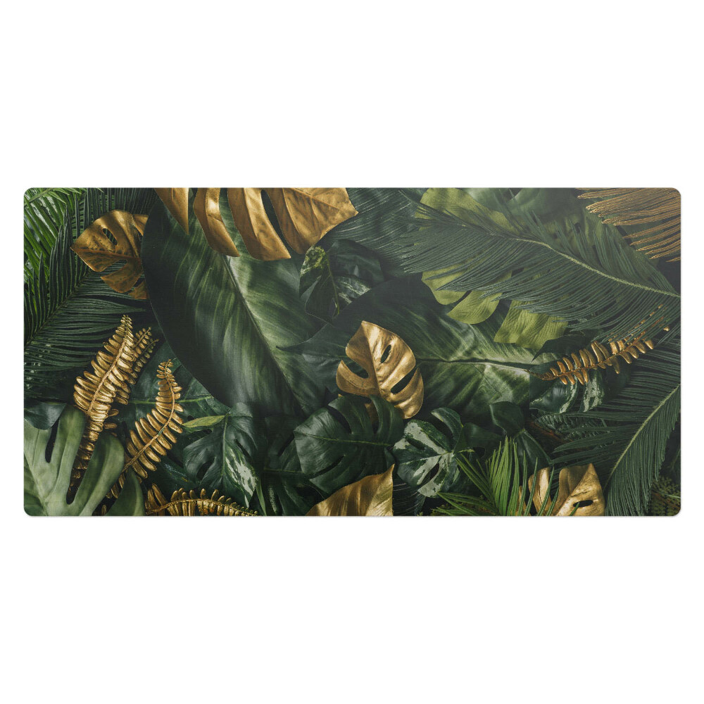 Podkładka na całe biurko Liście tropikalne