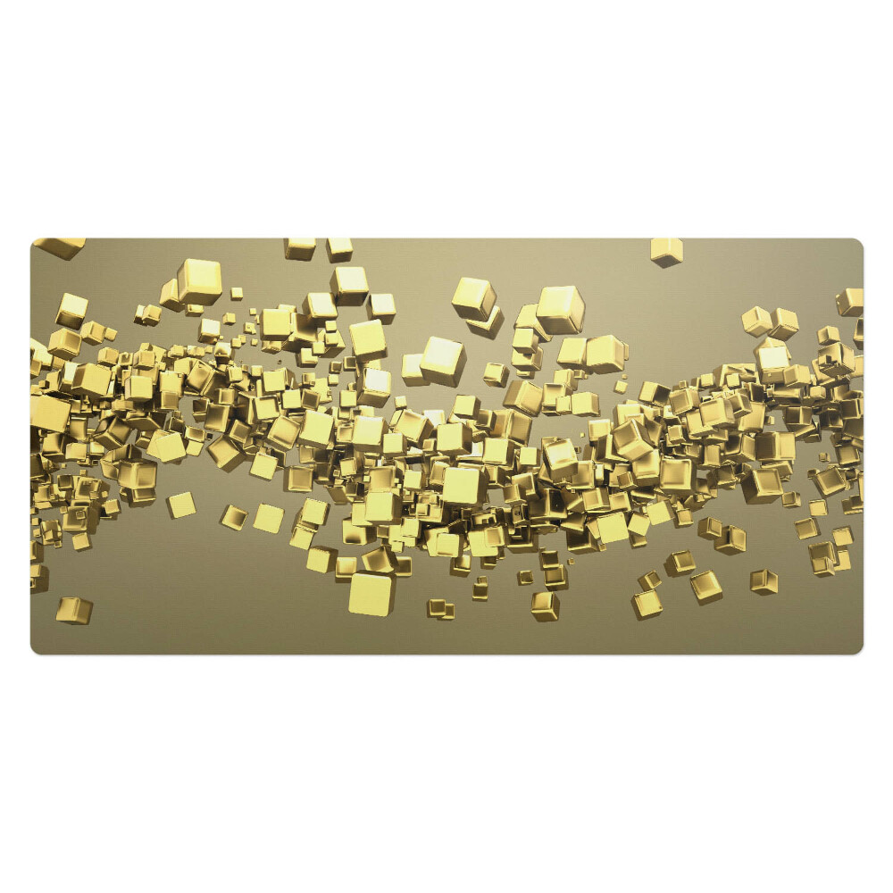 Duża podkładka na biurko Latające sześciany