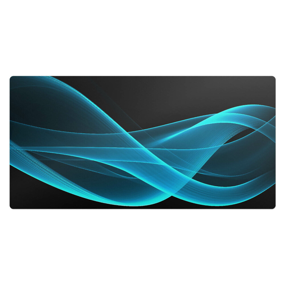 Mata ochronna na biurko Fale świetlne