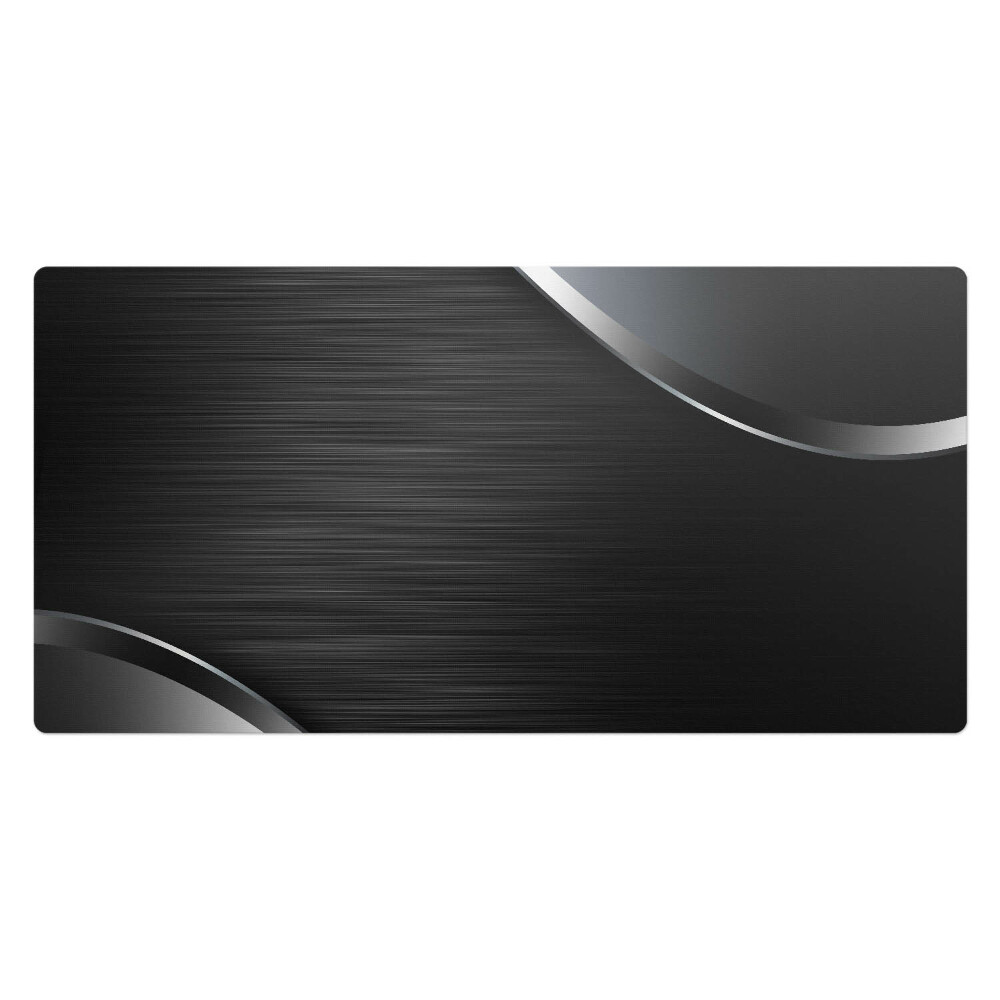 Mata na biurko Metaliczne fale