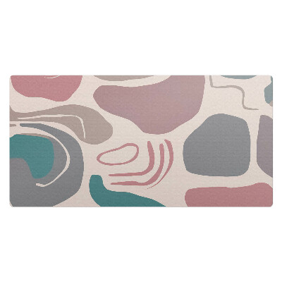 Mata na biurko Abstrakcyjne kształty