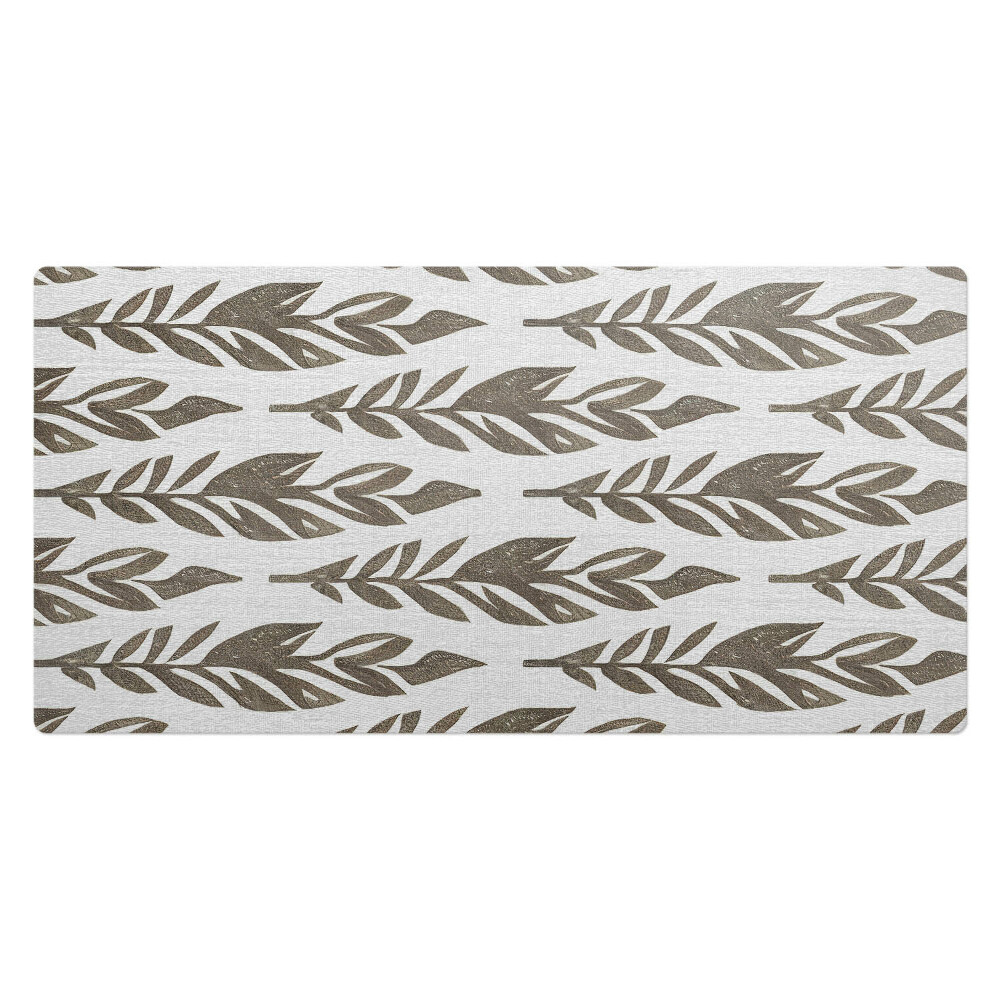 Duża podkładka na biurko dla dzieci Liście w rzędach