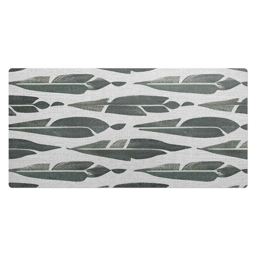 Duża podkładka ochronna na biurko Abstrakcyjne liście