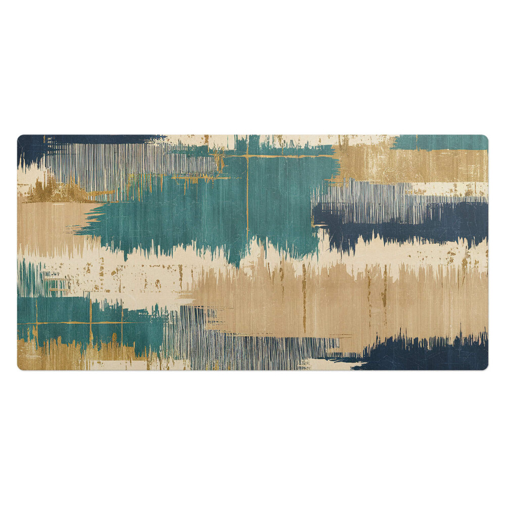 Duża podkładka na biurko dla dzieci Abstrakcyjne pociągnięcia