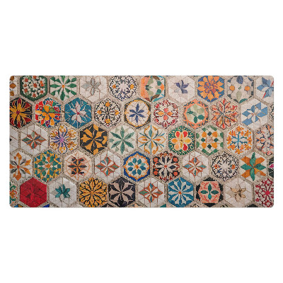 Mata ochronna na biurko Mozaika kwiatowa