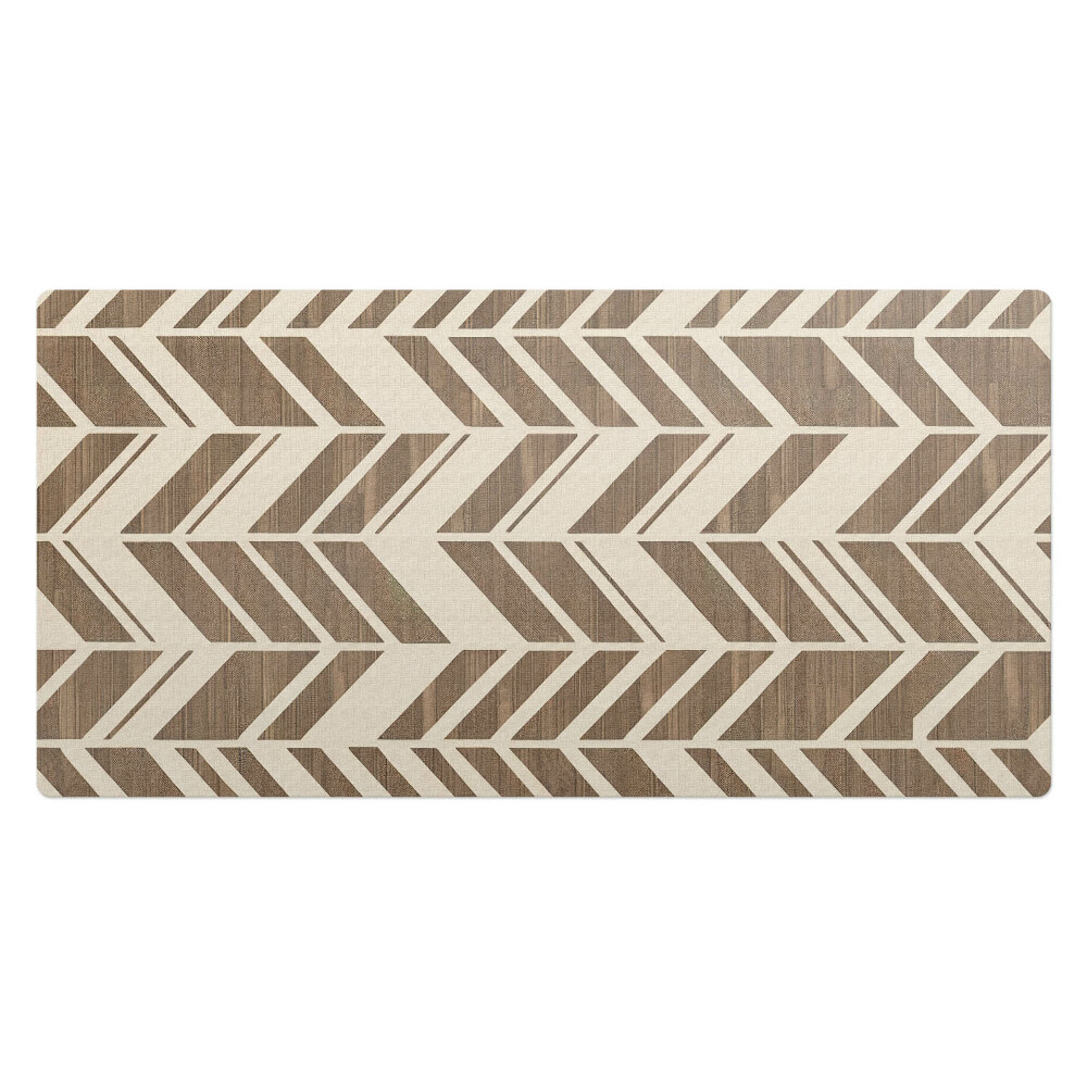 Podkładka na całe biurko Geometryczny wzór retro