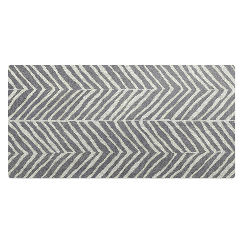 Duża podkładka na biurko dla dzieci Zygzakowy wzór tkaniny