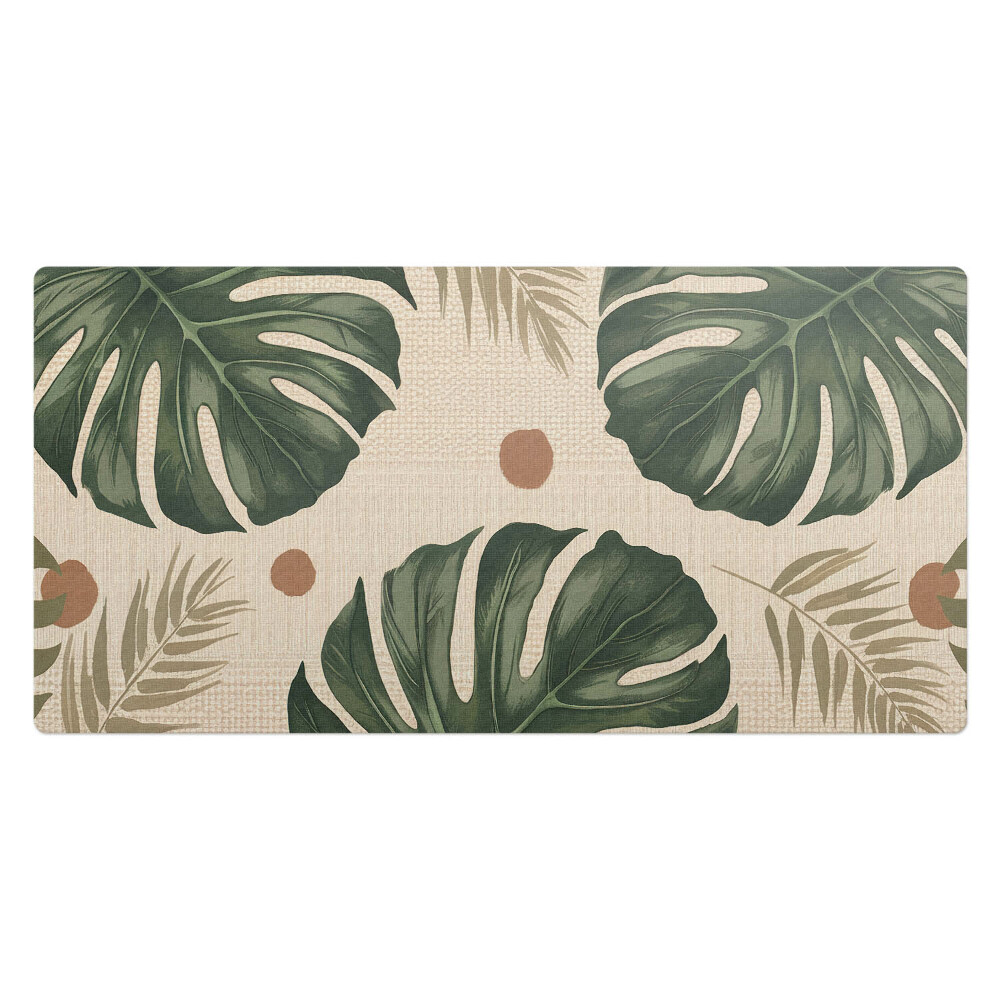 Podkładka na całe biurko Liście tropikalne