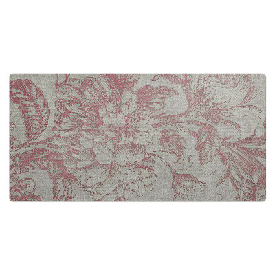 Duża podkładka na biurko dla dzieci Kwiatowy ornament retro