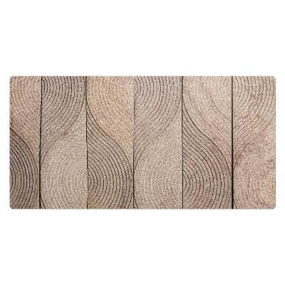 Mata ochronna na biurko Drewniane fale