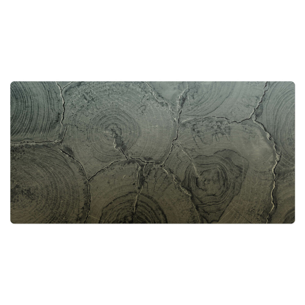 Duża podkładka na biurko dla dzieci Słoje drewna struktura