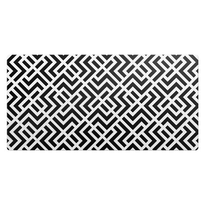 Mata na biurko Geometryczny zygzak