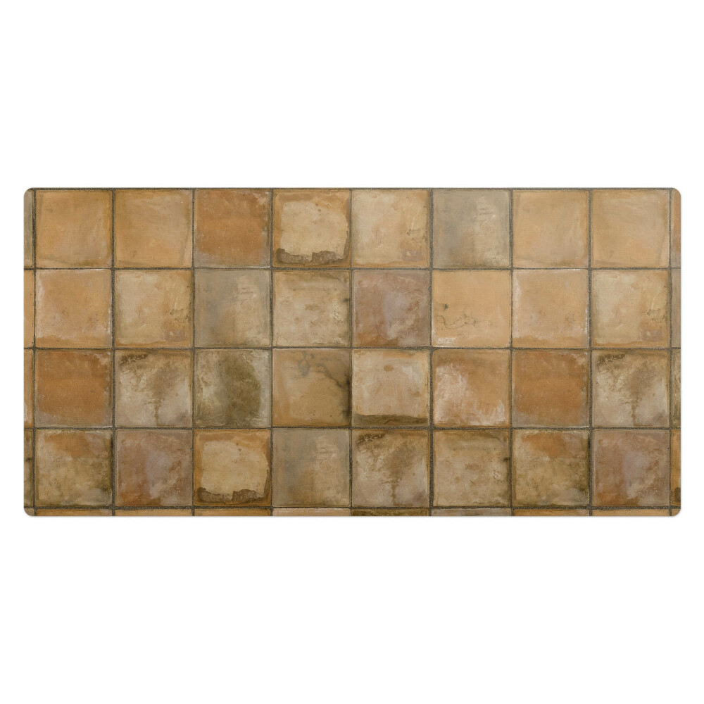 Mata na biurko Rustykalne kafelki