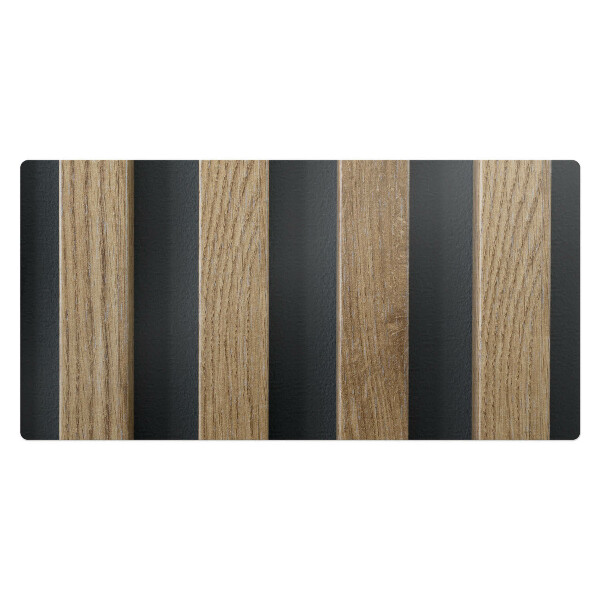 Podkładka na całe biurko Drewniane lamele