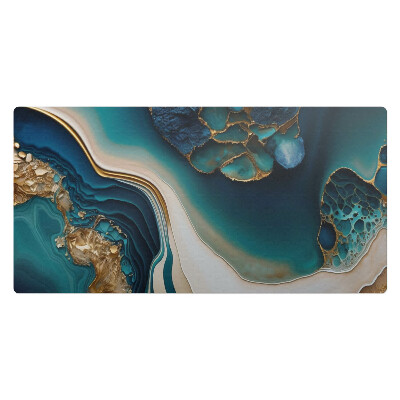 Duża podkładka ochronna na biurko Abstrakcyjna fala