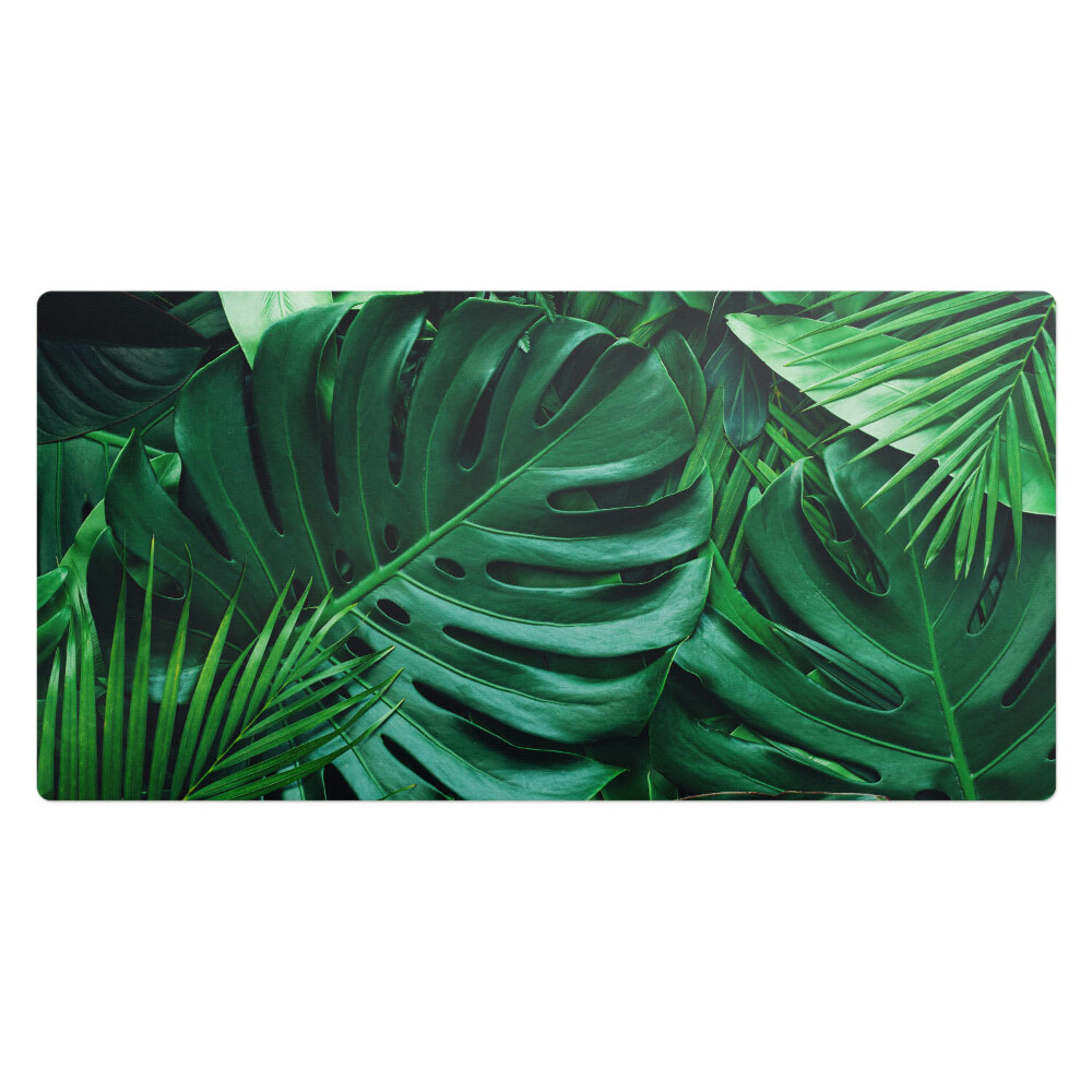 Duża podkładka ochronna na biurko Tropikalne liście