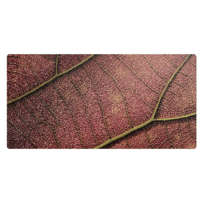 Mata ochronna na biurko Struktura liścia