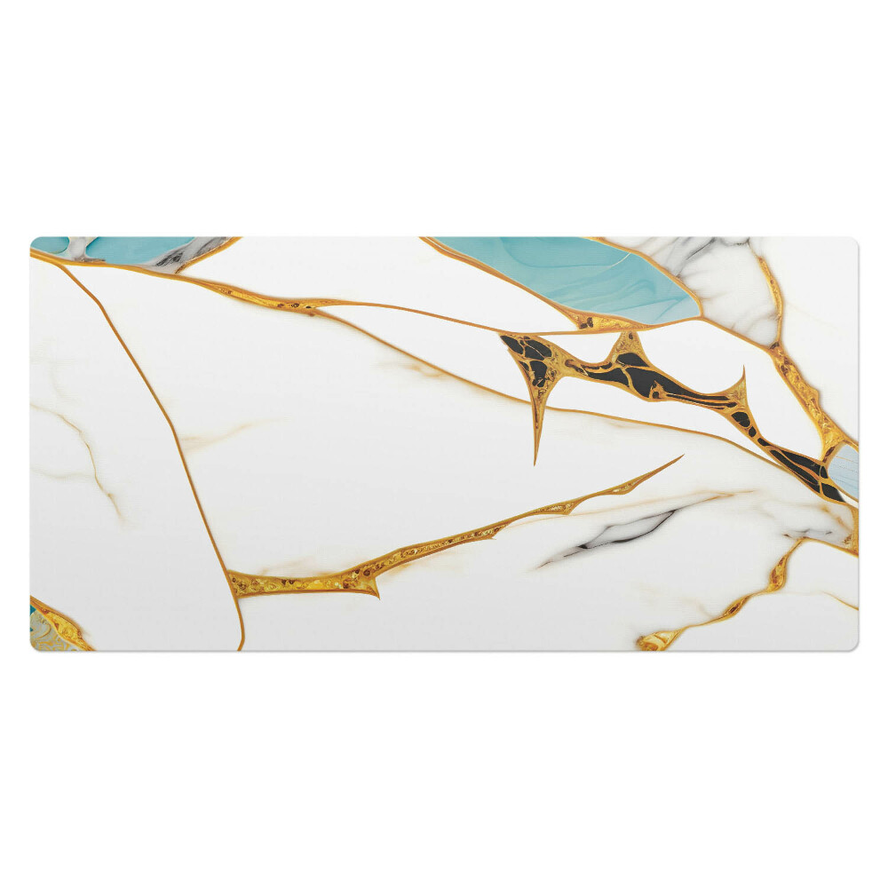 Duża podkładka ochronna na biurko Marmurowe wzory