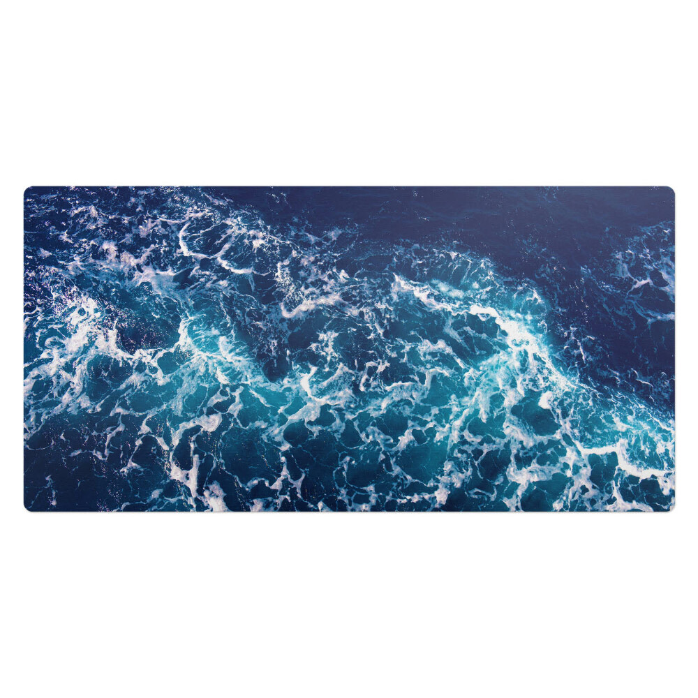 Duża podkładka ochronna na biurko Morskie fale w ruchu