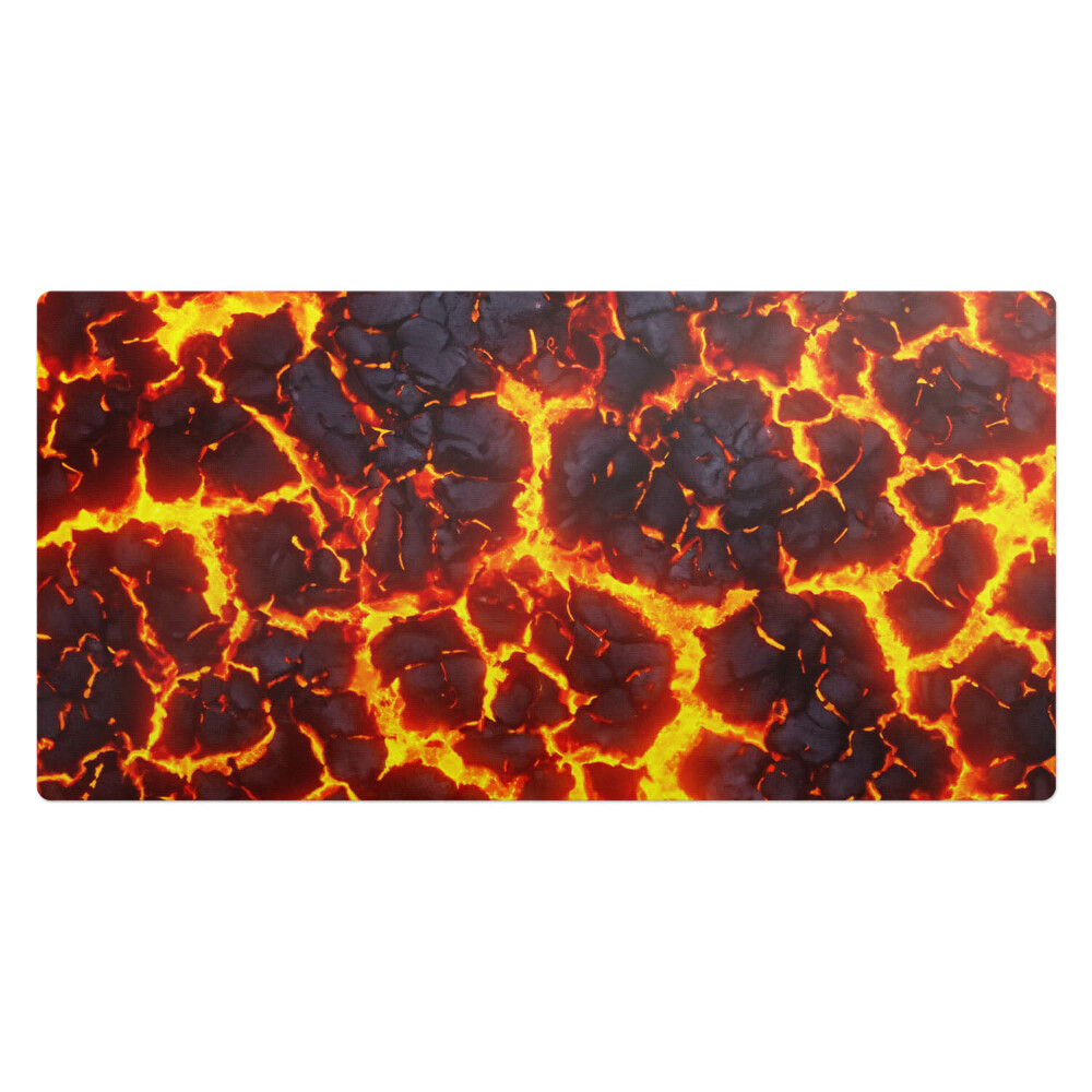 Duża podkładka ochronna na biurko Żarząca się lawa