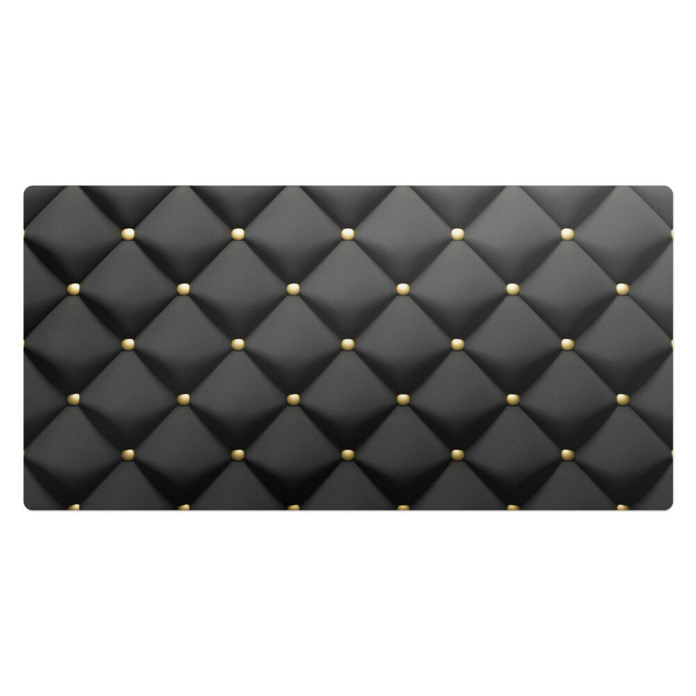 Duża podkładka na biurko dla dzieci Pikowany wzór z guzikami