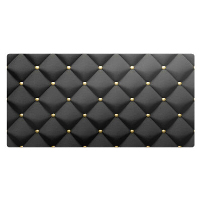 Duża podkładka na biurko dla dzieci Pikowany wzór z guzikami