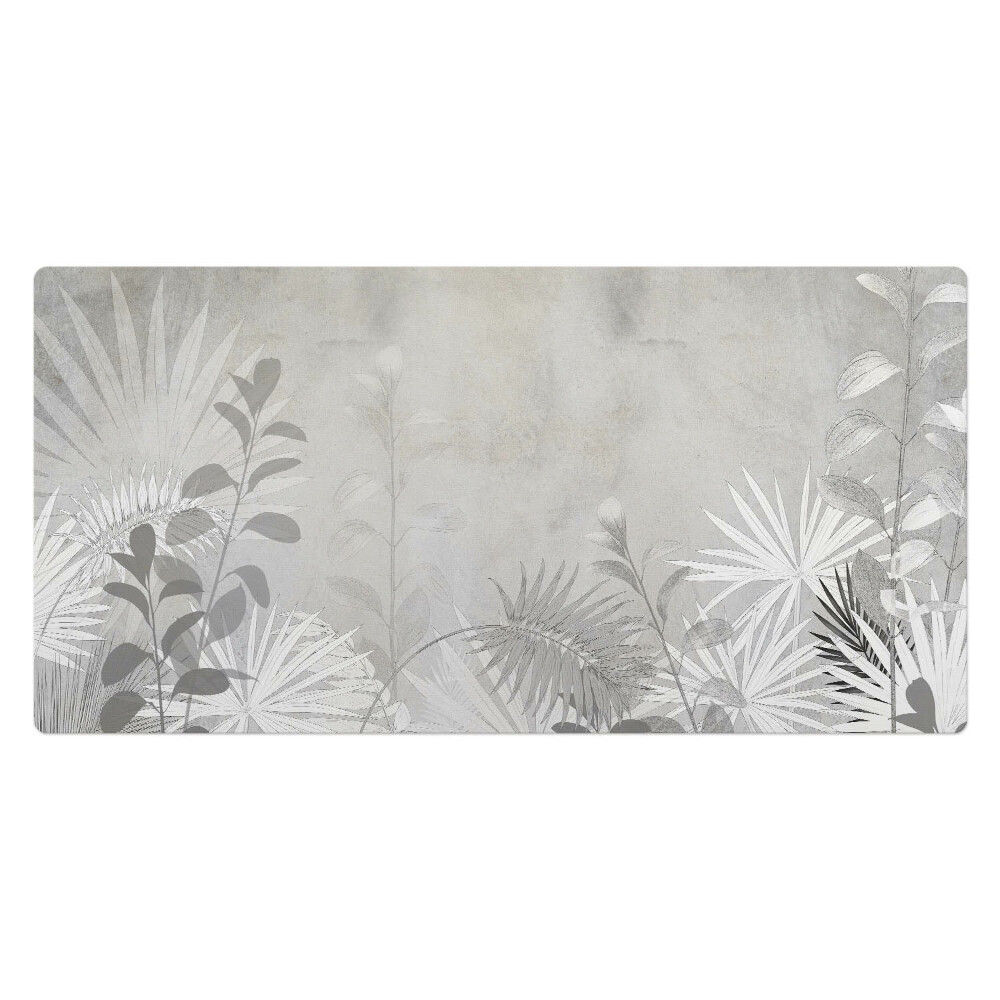 Duża podkładka ochronna na biurko Roślinne liście tła