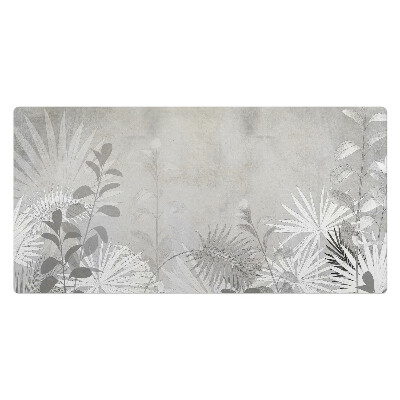 Duża podkładka ochronna na biurko Roślinne liście tła