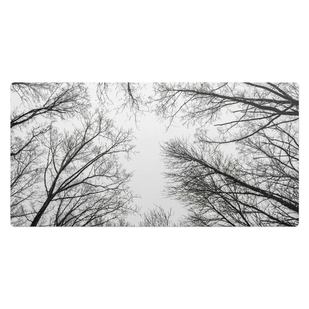 Mata ochronna na biurko Nagie gałęzie drzew