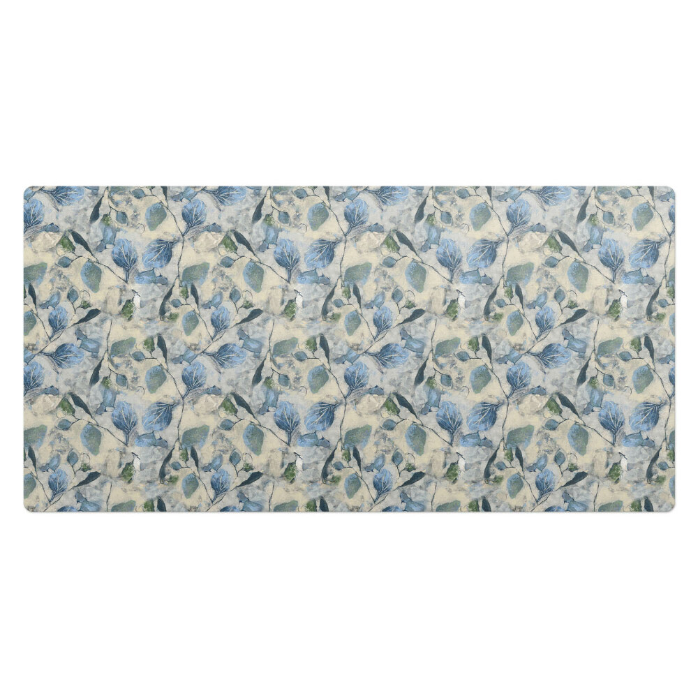 Podkładki na całe biurko Liście akwarela