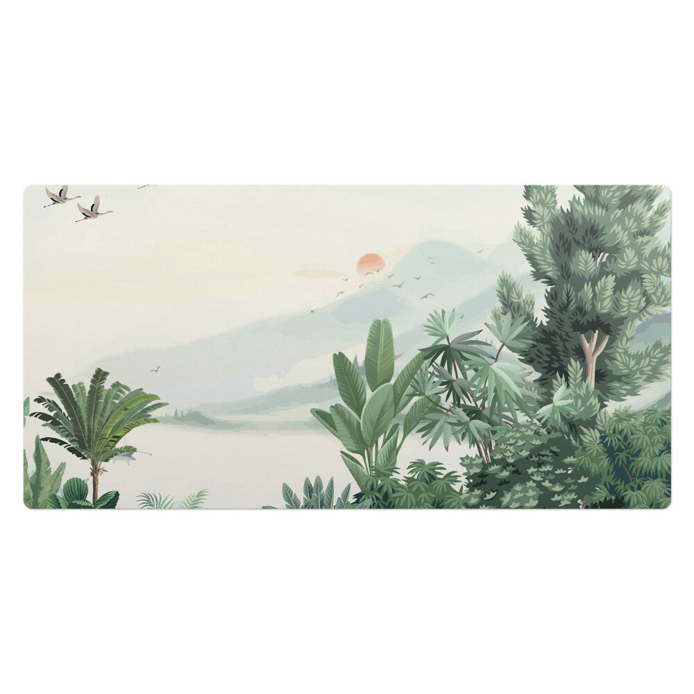 Podkładka na całe biurko Tropikalny pejzaż