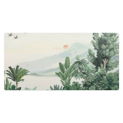 Podkładka na całe biurko Tropikalny pejzaż