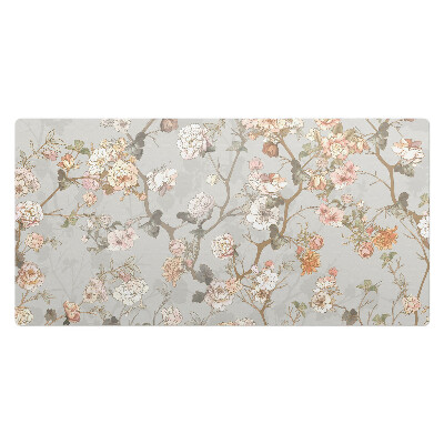 Mata ochronna na biurko Kwiatowy ornament